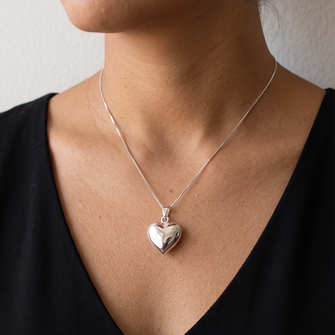 Cadena corazón maxim