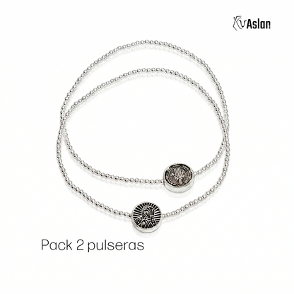 Pack Fe y Protección en plata .925