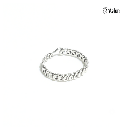 Anillo entretejido