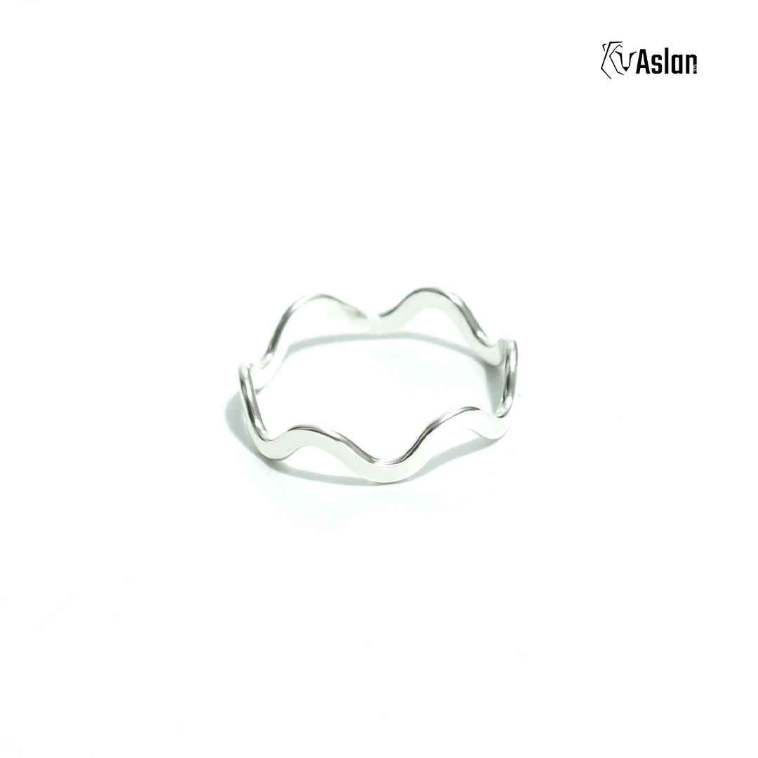Anillo cimas de plata