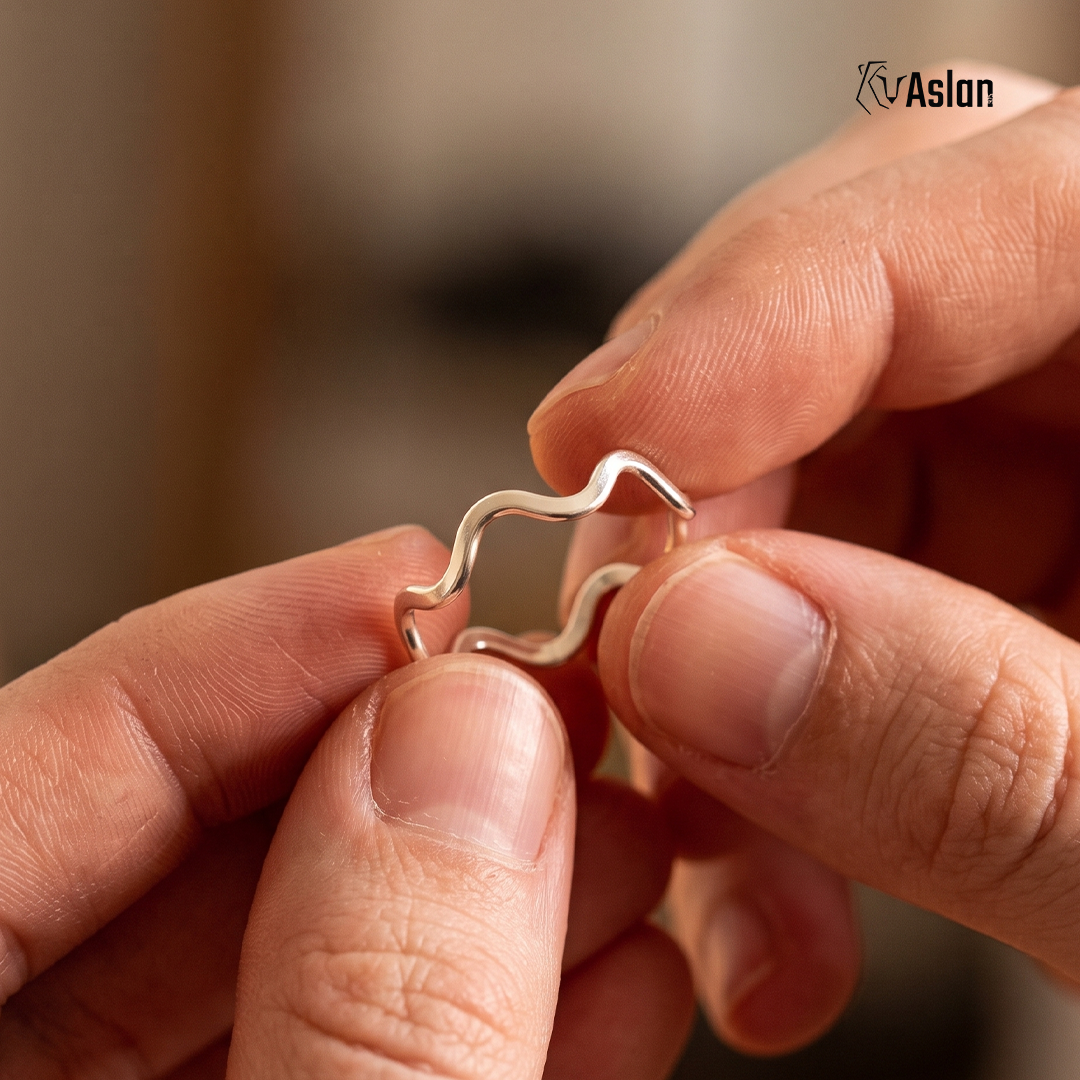 Anillo cimas de plata