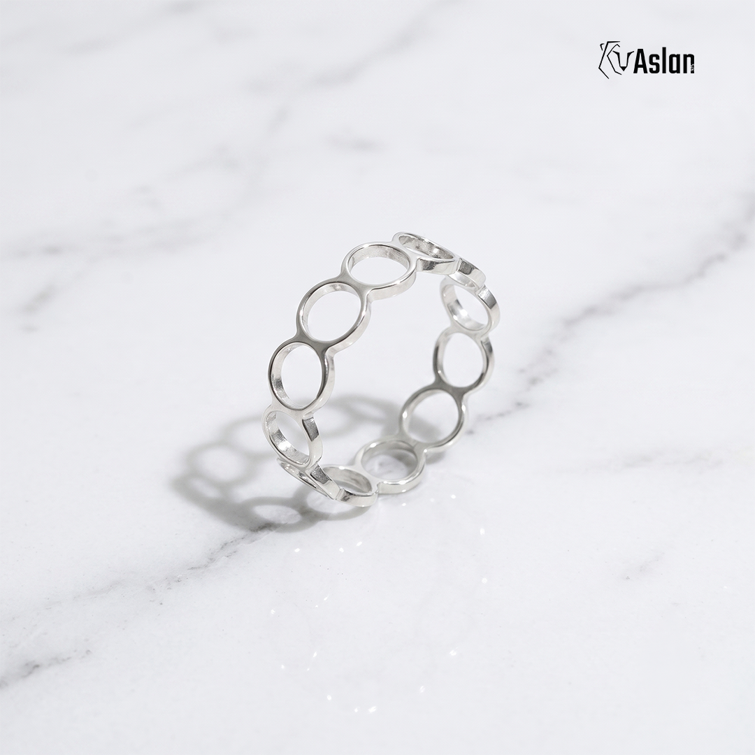 Anillo circle plata