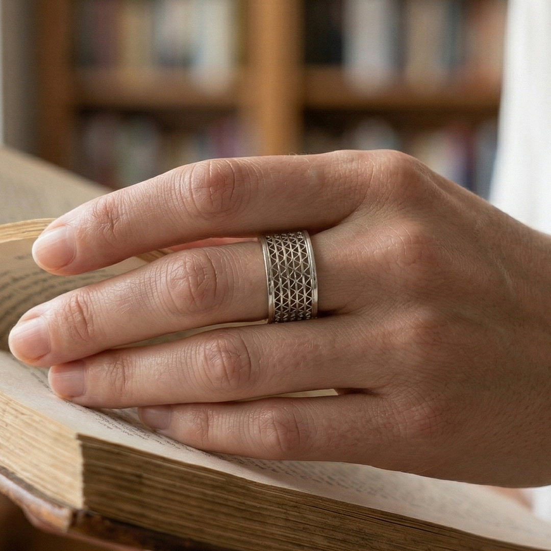 Anillo filigrana