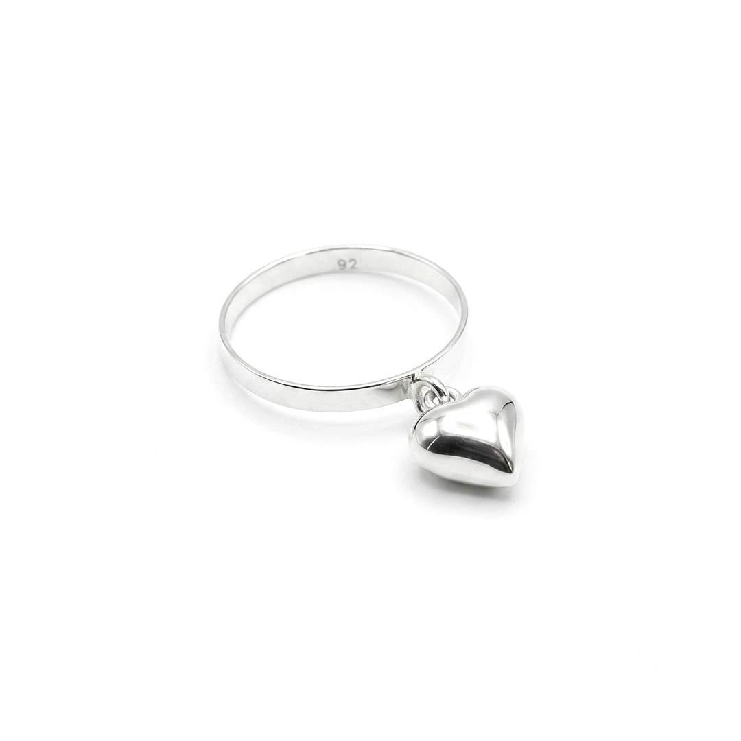 Anillo latido de plata