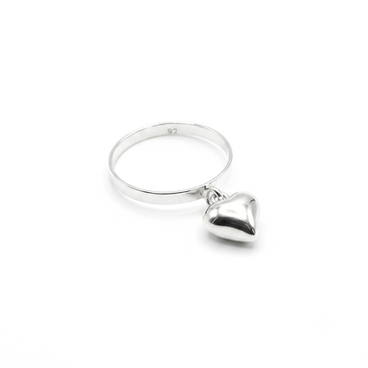 Anillo latido de plata