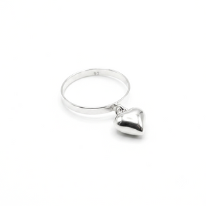 Anillo latido de plata