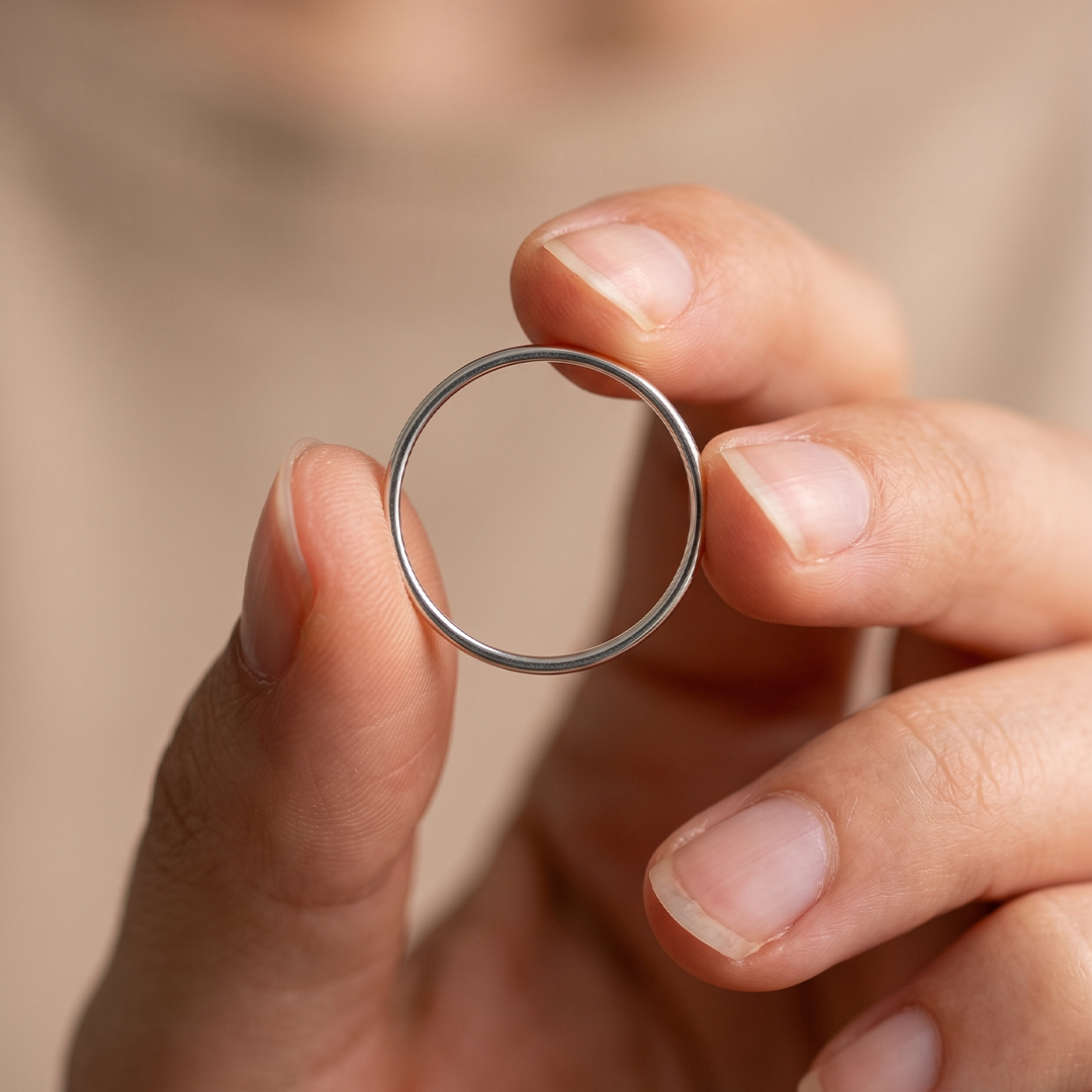 Anillo liso