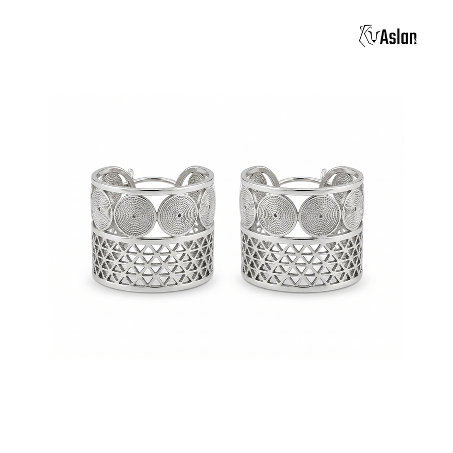 Arracadas Filigrana Doble