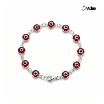 Brazalete Ojo turco engarzado