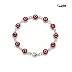 Brazalete Ojo turco engarzado