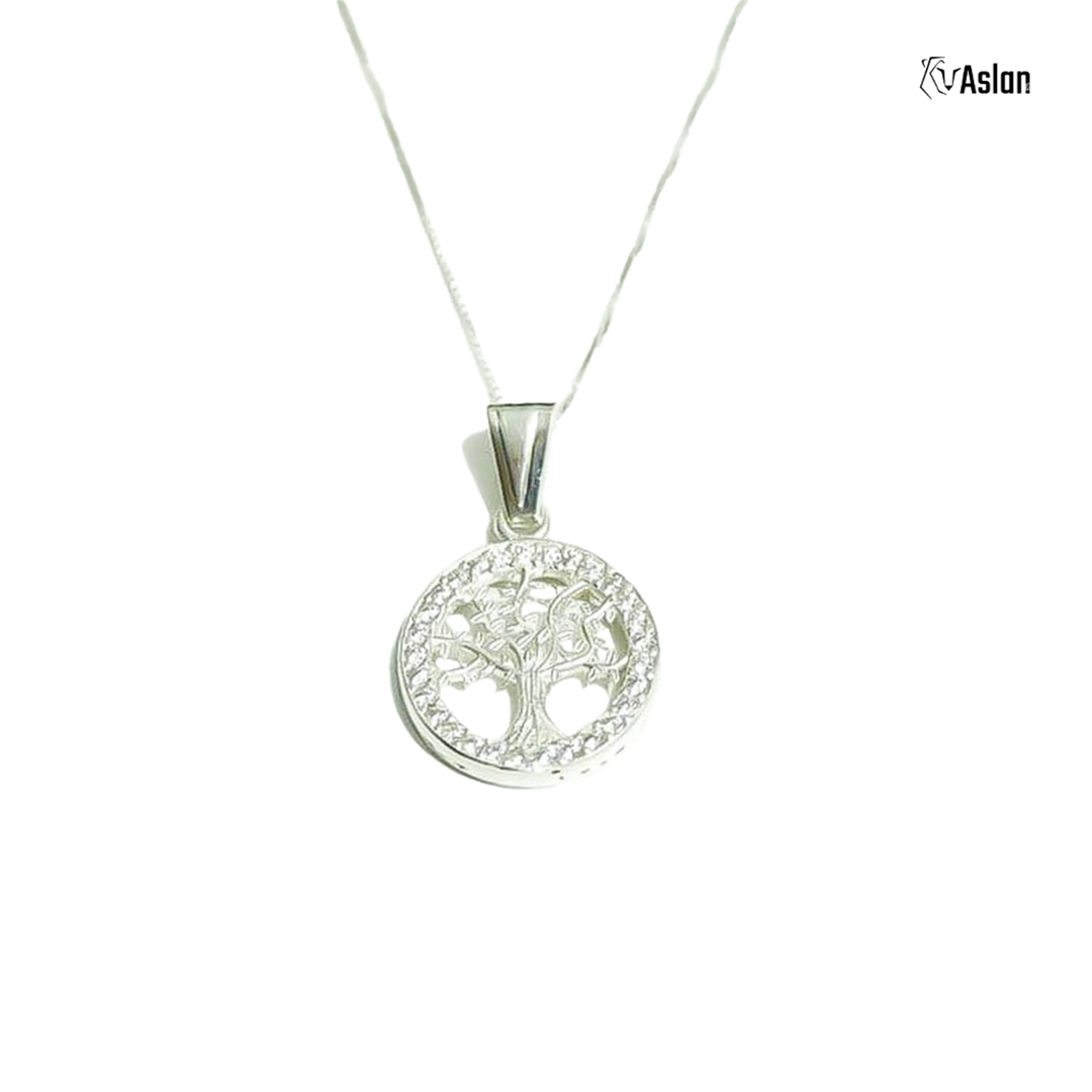 Collar árbol de la vida diamante