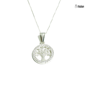 Collar árbol de la vida diamante