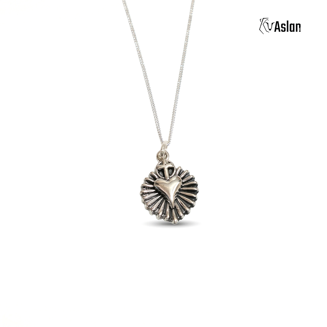 Collar corazón de luz