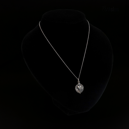Collar corazón de luz