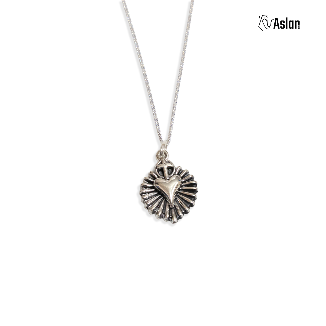 Collar corazón de luz