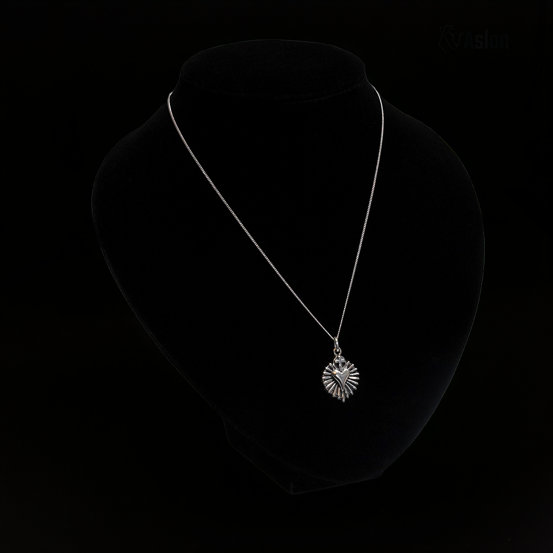 Collar corazón de luz