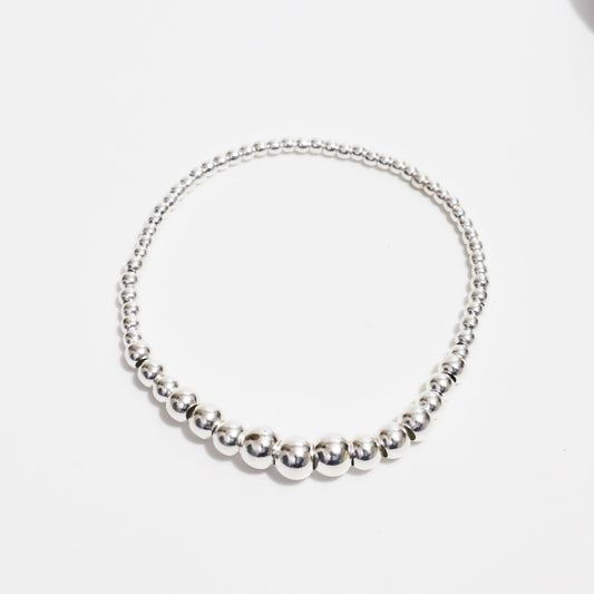 Pulsera secuencia de plata