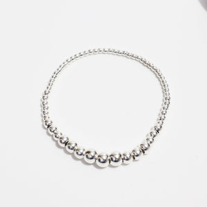 Pulsera secuencia de plata