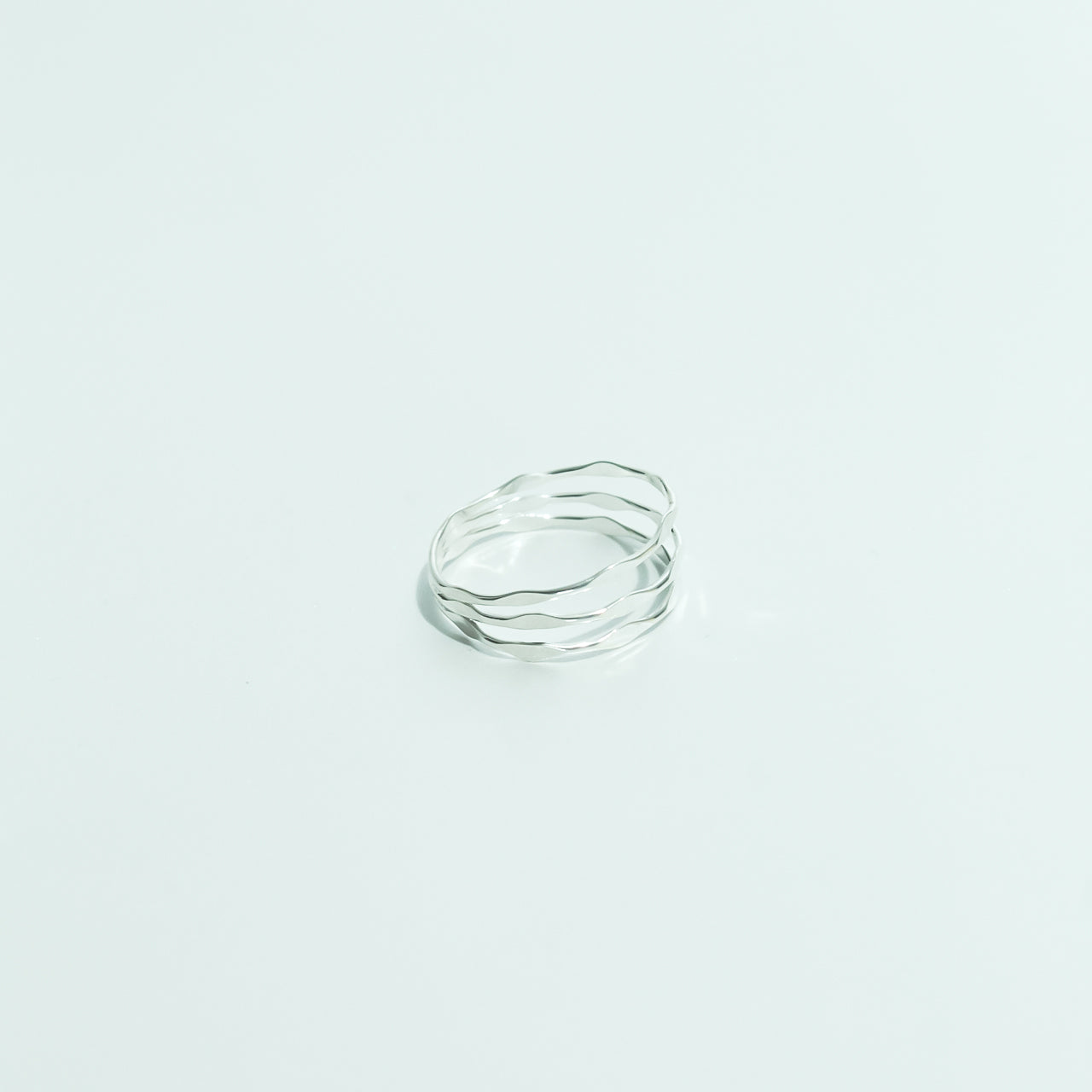 Anillo trio de plata