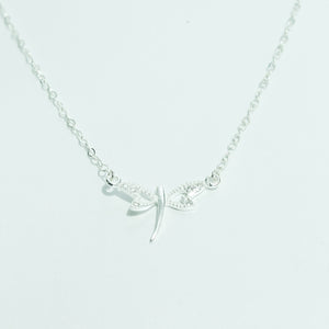 Cadena Alas de zirconia