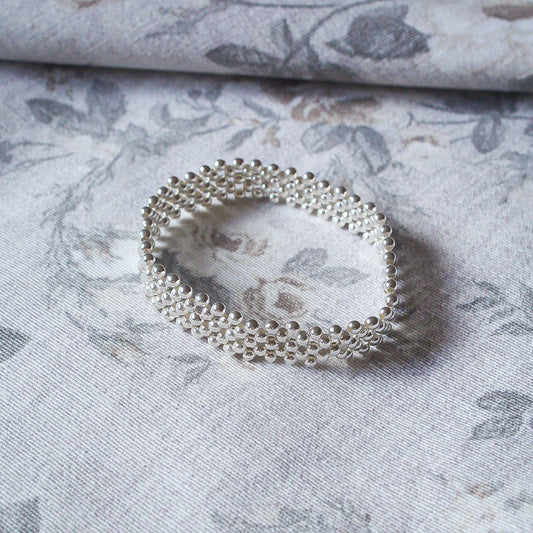 Pulsera Bruma de plata