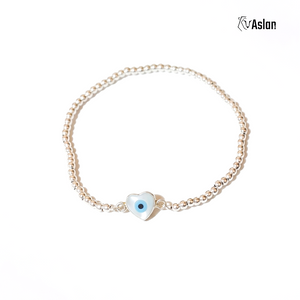 Pulsera de ojito montado