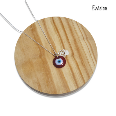 Collar amuleto dual