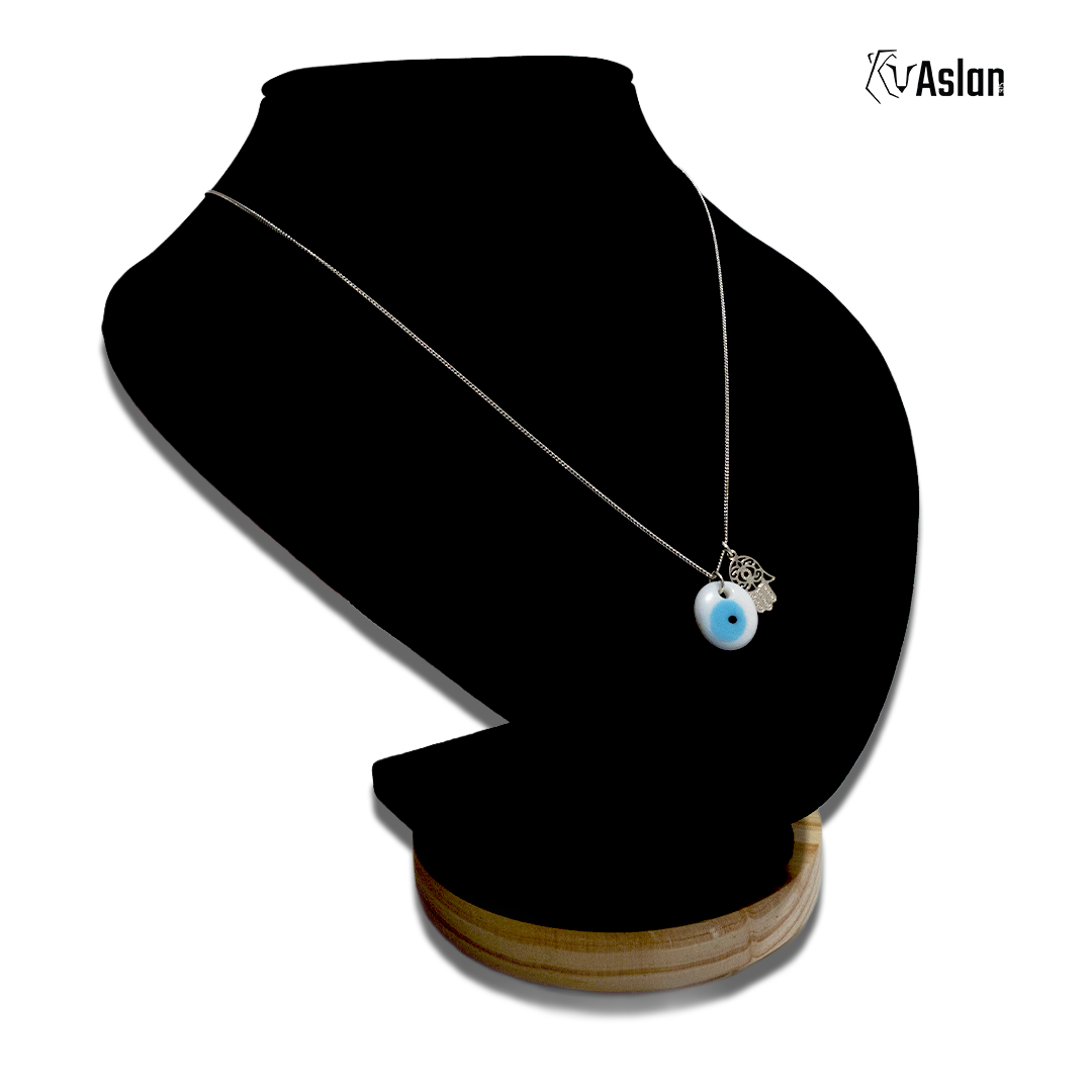 Collar amuleto dual