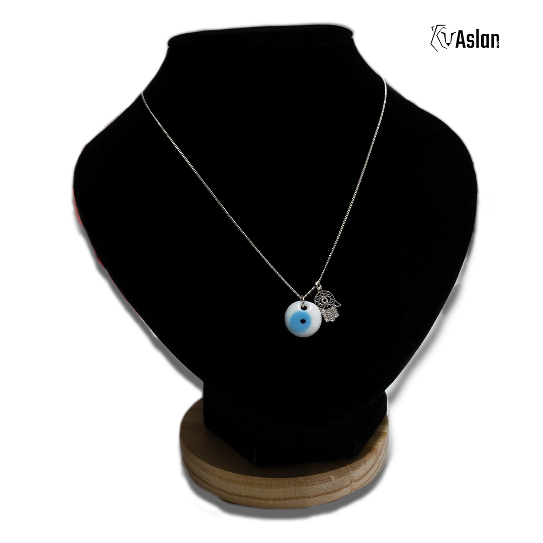 Collar amuleto dual