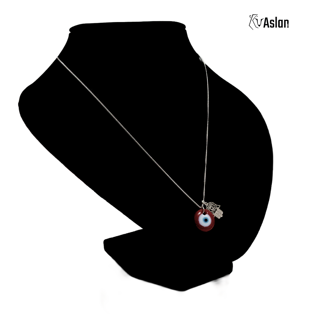 Collar amuleto dual