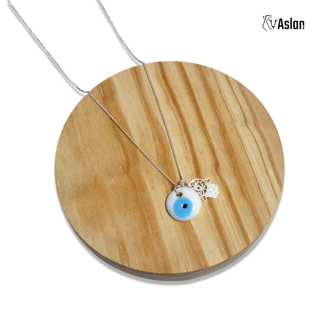 Collar amuleto dual