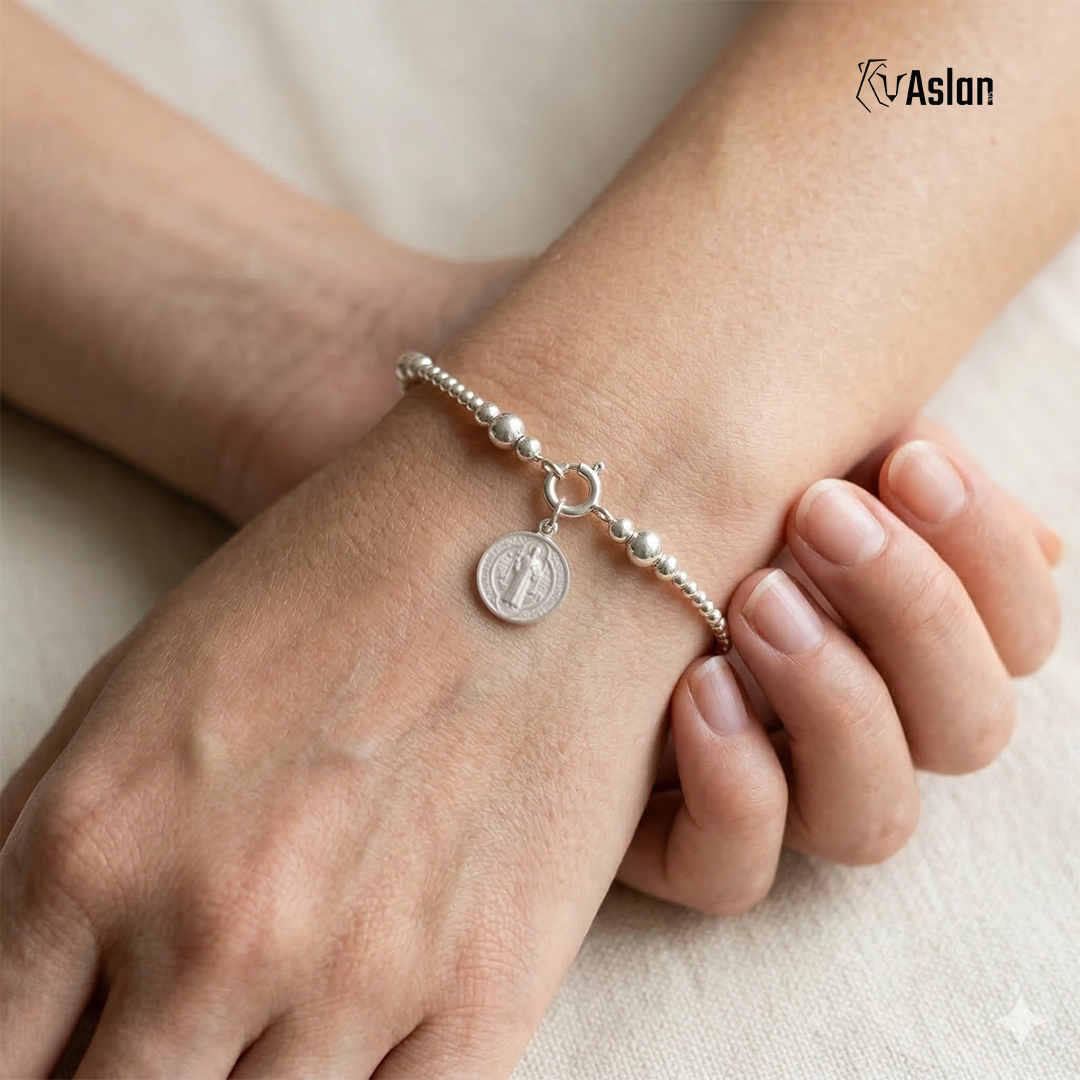 Pulsera San Benito 2 bolas
