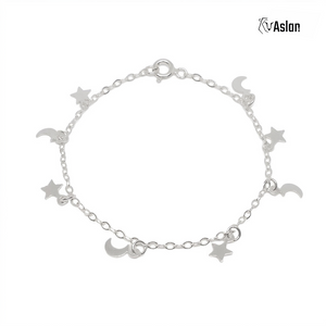 Pulsera noche y corazones