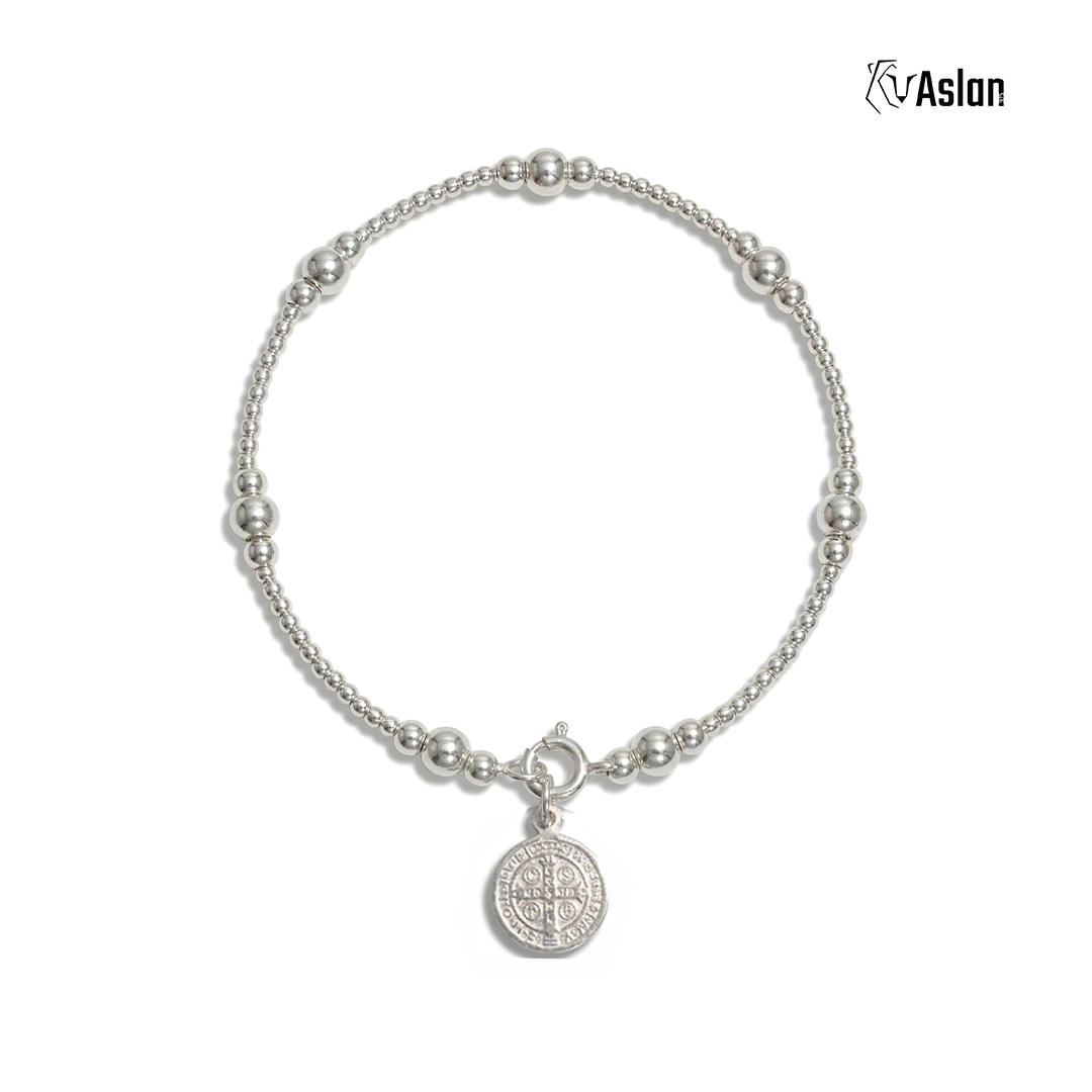 Pulsera San Benito 2 bolas