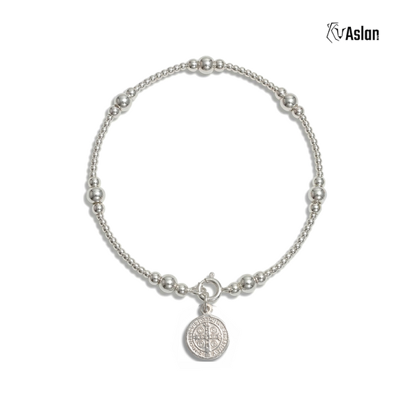 Pulsera San Benito 2 bolas