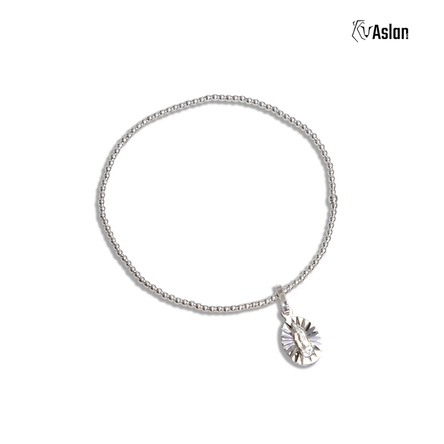 Pulsera medalla virgen