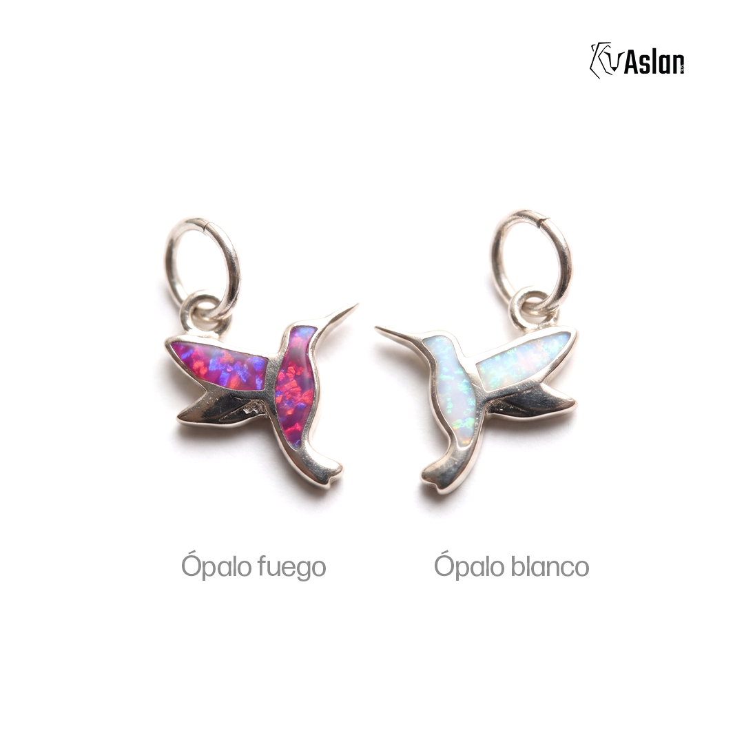 Pulsera colibrí de ópalo
