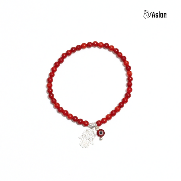 Pulsera coral guardián