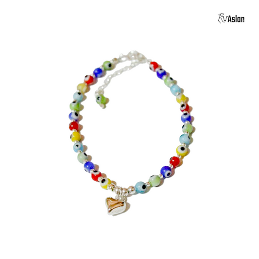 Pulsera ojito/corazón