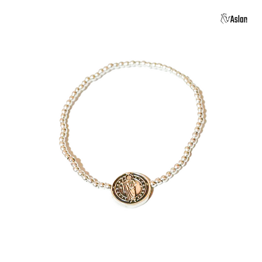 Pulsera medalla de San Judas Tadeo