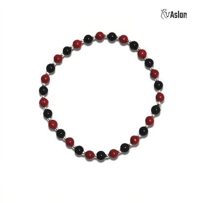 Pulsera serpiente carmesí