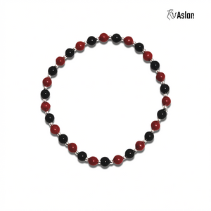Pulsera serpiente carmesí
