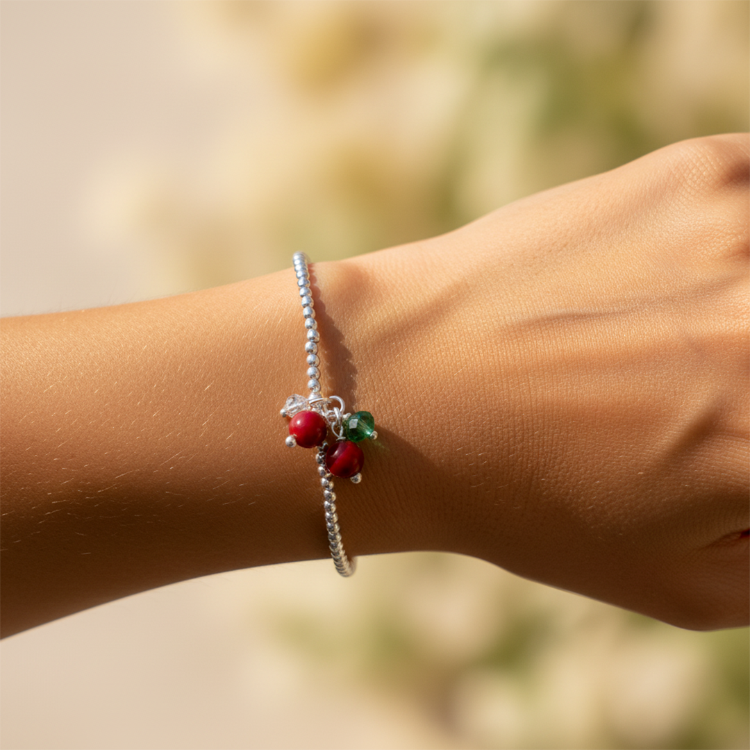 Pulsera cereza