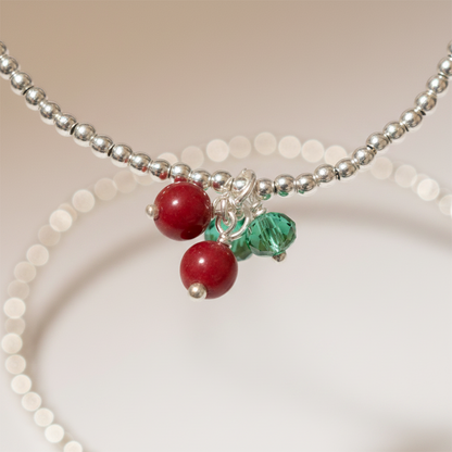 Pulsera cereza