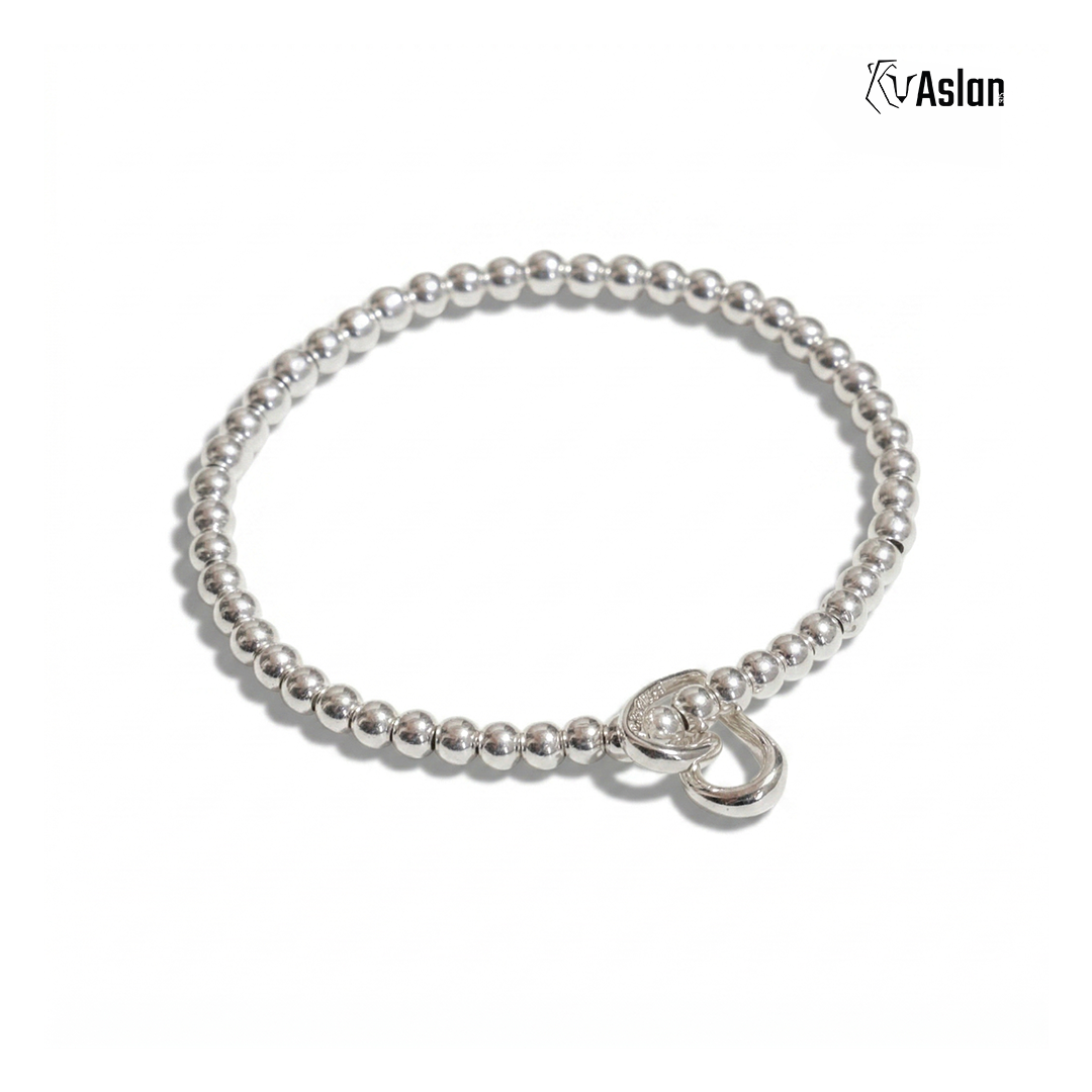 Pulsera corazón enlace