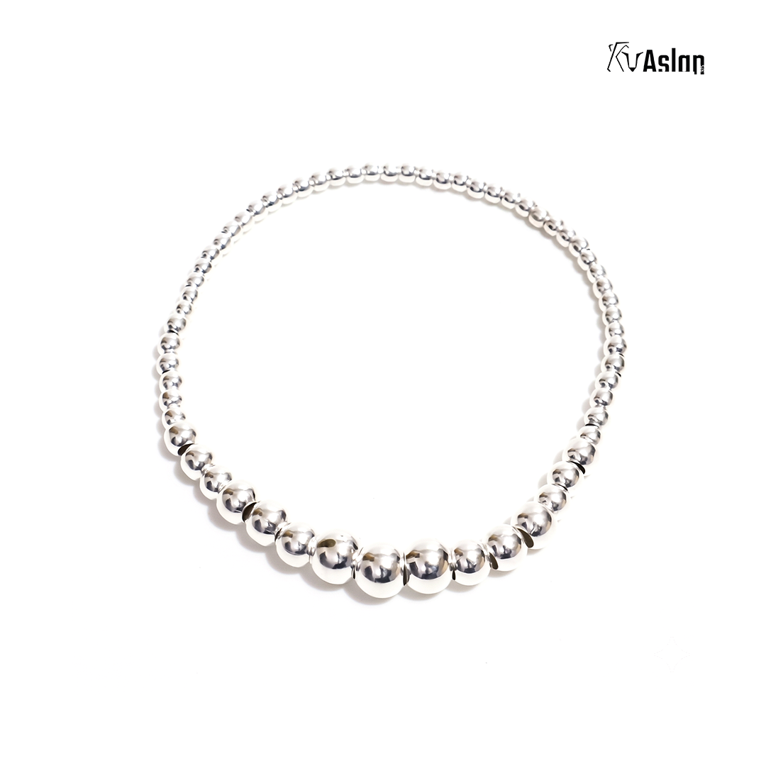 Pulsera secuencia de plata