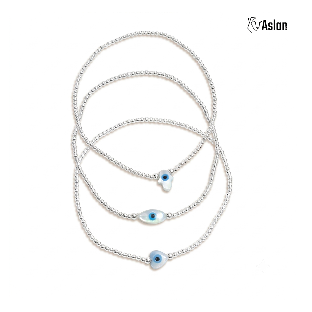 Pulsera escudo azul