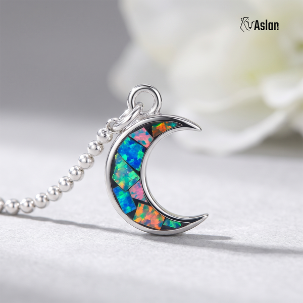 Pulsera luna de ópalo