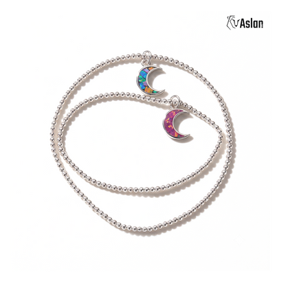 Pulsera luna de ópalo