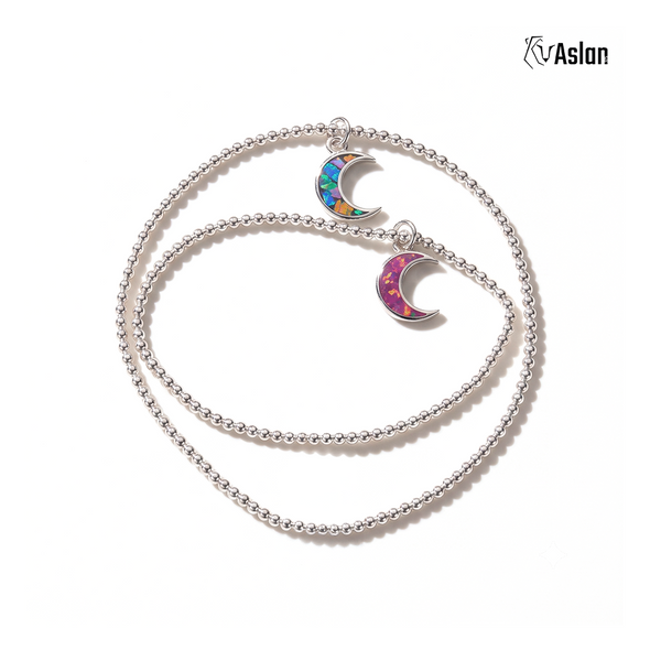 Pulsera luna de ópalo